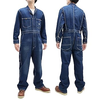 ⑥M.C.D MACHINE MCD 2WAY オールインワン ツナギ  L Lee つなぎ オールインワン メンズ ツナギ リー DUNGAREES UNION